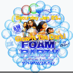 Glow-in-the-Dark Foam Party