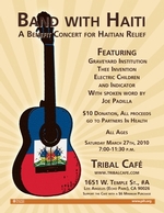 Band with Haiti: A Benefit for Haitian Relief
