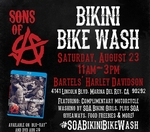 Sons of Anarchy Bikini Motorcycle Wash