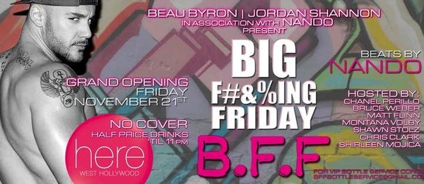 BFF (Big F**king Friday)