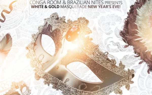 White & Gold Masquerade