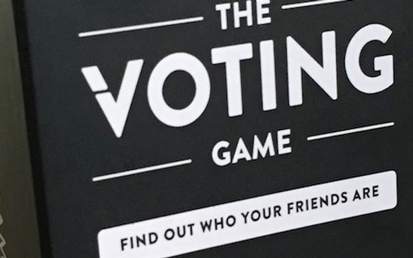 The Voting Game - Just in Time for the Election