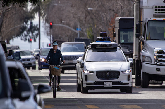What does the future of driverless taxi service in Los Angeles look like? It's already here