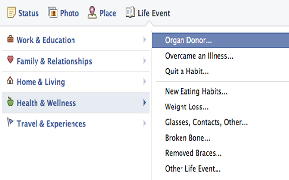 Study: Facebook Helps Increase Number of Organ Donors