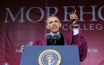 Obama Urges Morehouse College Graduates to Help Others