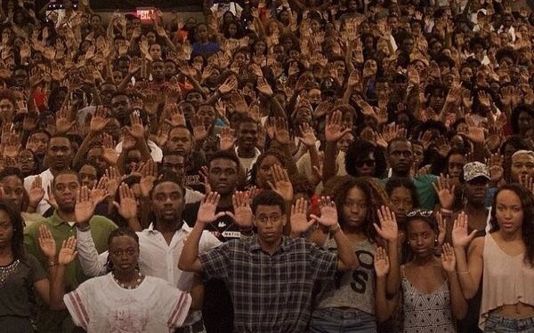 LOOK: Viral Photo of Howard Students Protesting Ferguson Shooting, Police Brutality