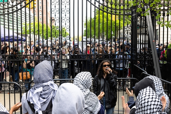 Biden condemns Columbia University student pro-Gaza occupation of Hamilton Hall