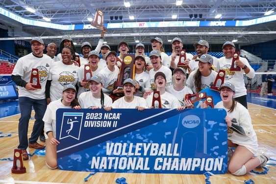 Cal State LA women's volleyball team captures NCAA National Championship