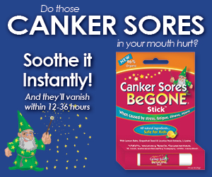 Canker Sores Be Gone