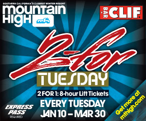 Mountain High 2 For Tuesday 2012