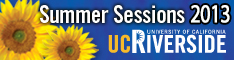 UCR Summer 2013