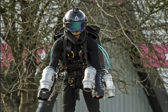 Does the future of mountain climbing involve jetpacks? Maybe it should.