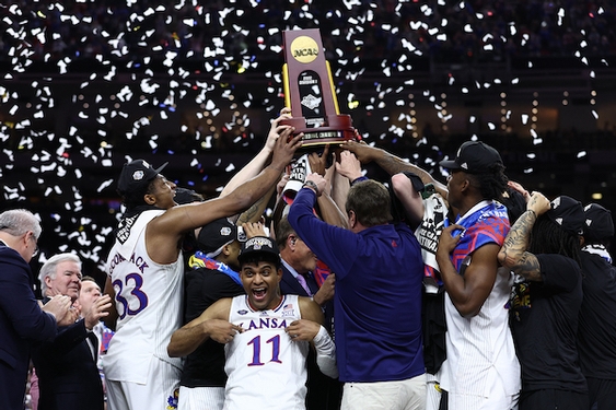 Historic Hawks! Kansas sets two NCAA Tournament comeback records in winning title