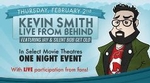 Kevin Smith: Live From Behind Featuring “Jay and Silent Bob Get Old”