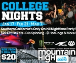 College Night at Mountain High