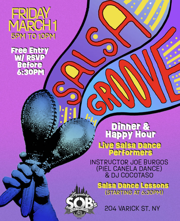 Salsa Groove: Free Salsa, Dance Lessons & Happy Hour