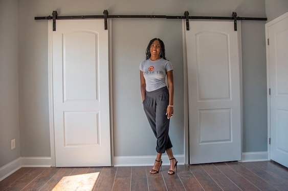 At 27, she owns 26 properties and is holding a contest to renovate rooms in five Philly homes
