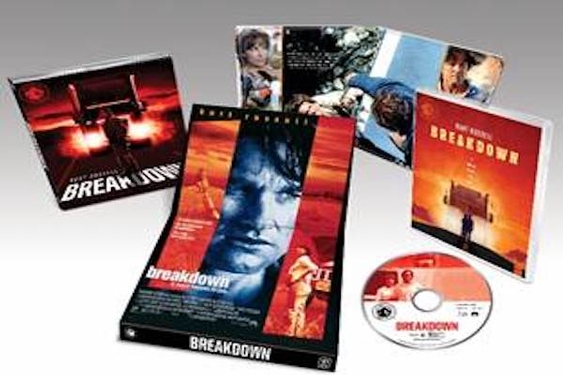 Upcoming releases on Blu-ray include Newly Remastered Thriller BREAKDOWN & Underdog Story HARDBALL