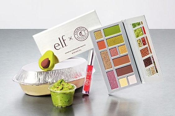 Chipotle’s new makeup collection is inspired by ingredients like guacamole, pinto beans and salsa