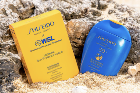 Shiseido partners with the WSL for limited-edition Ultimate Sun Protector Lotion & Sunscreen Stick