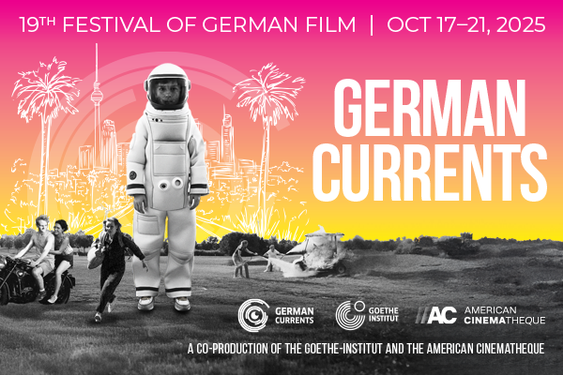 The 19th Annual German Currents Film Festival will take place Oct. 17th-21st, 2025 in Los Angeles