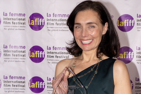 Zoe Quist Wins Best Feature Director for GLITCHED at 2025 La Femme Film Festival