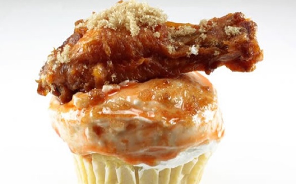 Chicken Wings Get Cupcake Treatment