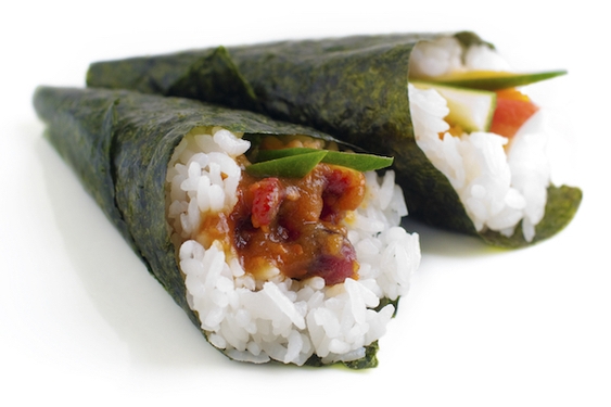 The key to making easy sushi at home? Throw a hand roll party