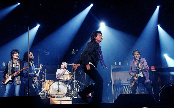 Historic Photos from the Rolling Stones in 1972