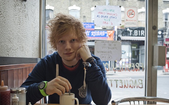 The U.K.'s Ed Sheeran