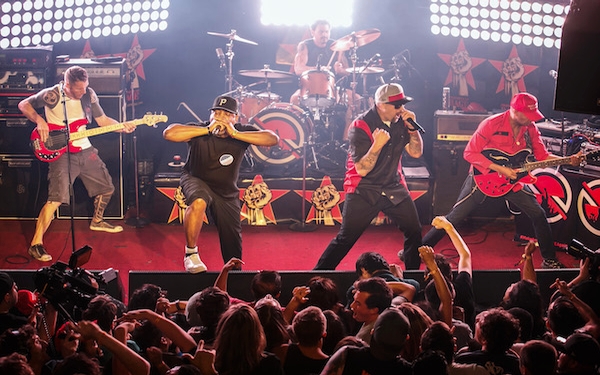New supergroup Prophets of Rage targets Donald Trump at debut show