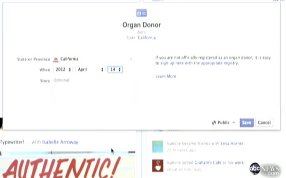 New Facebook Tool Helps Organ Donors 'Share Life'