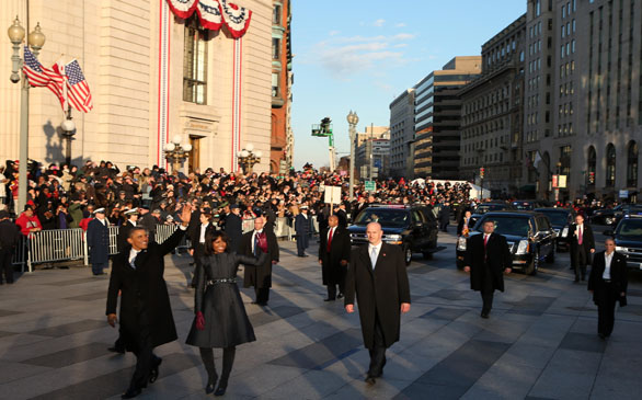 Inauguration Day Different than in 2009, But Weight of History Still Felt by Attendees