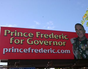 Zsa Zsa's Prince For Governor