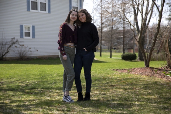 Two sisters came home after their college campuses closed. Within days, both parents were in the ICU