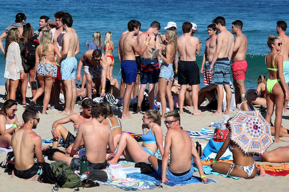 COVID adds more 'chaos' to South Beach spring break as tourists flee lockdowns, cold