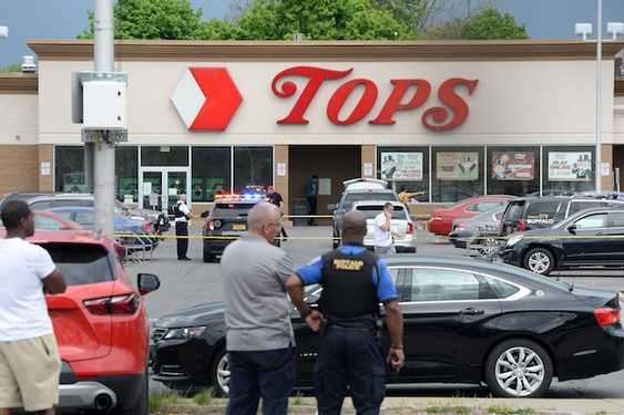 Gunman kills 10 in racist attack at Buffalo supermarket