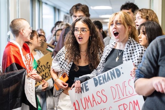 At court date for UMass protesters of Israel war, advocates lament silenced voices