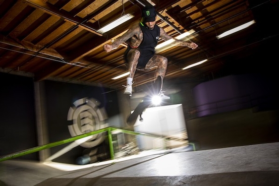 Skateboard phenom Nyjah Huston, a rising Olympic star, blends in on Southern California streets