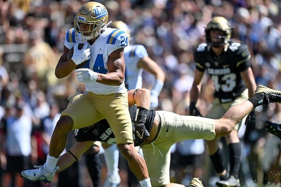 Zach Charbonnet helps UCLA cruise past winless Colorado to improve to 4-0