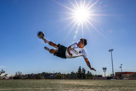 'I didn't want to be a bad person.' Soccer gave Cal State L.A. star a second chance