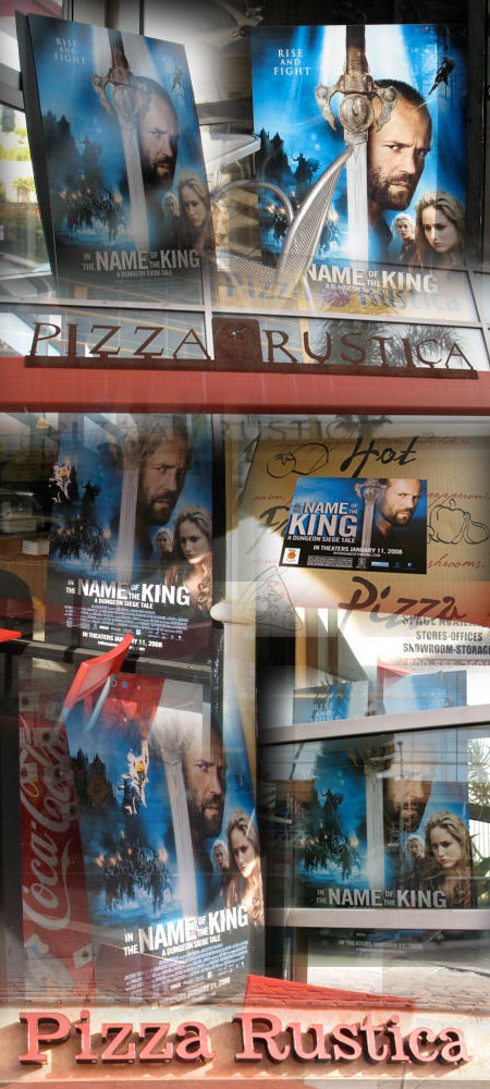 In The Name of the King/Pizza Rustica Campaign