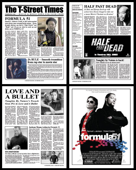 Formula 51 Promotional Newspaper