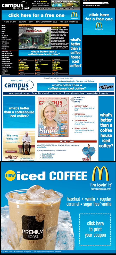 McDonald's - Online Campaign