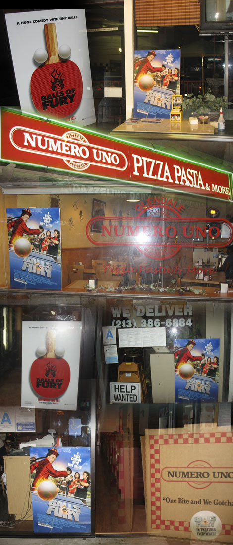 Balls of Fury/Numero Uno Pizza