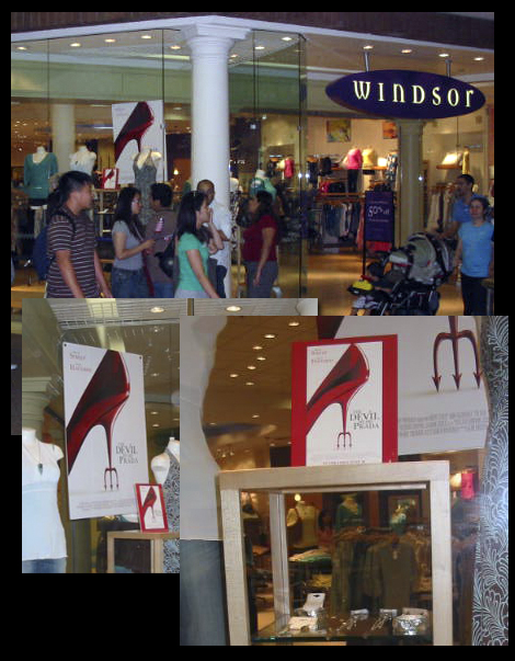 The Devil Wears Prada/Windsor Fashions Campaign