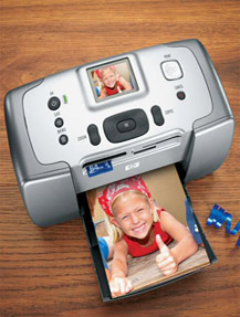 HP Photosmart 245 Compact Photo Printer