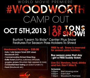 #Woodworth Premiere Camp Out